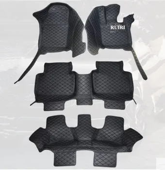 

High quality mats! Custom special car floor mats for Right Hand Drive BMW X7 G07 7 seats 2019 waterproof carpets,Free shipping