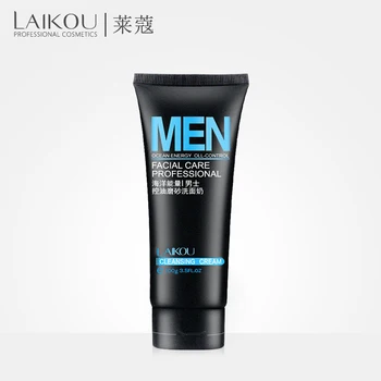 

LAIKOU Face Washing Men Product Face Cleanser Facial Scrubs Natural Face Wash &Cleanser for Oily and Acne Prone Skin Oil Control