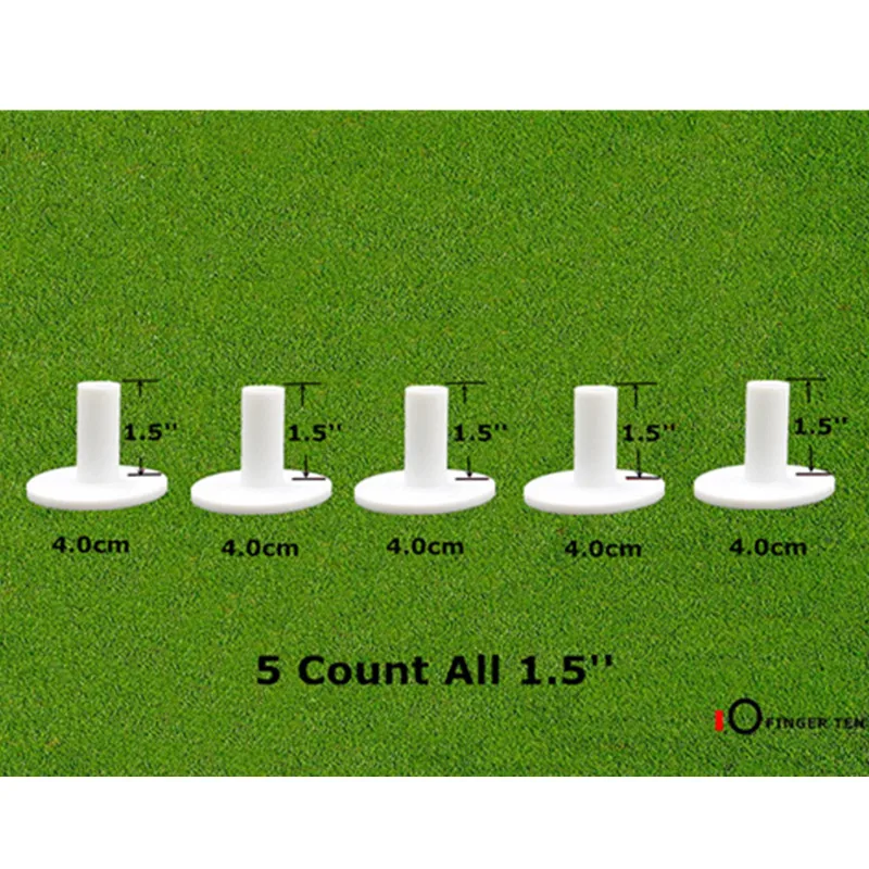 Golf Rubber Golf Tees Rubber 1.5 inch 40mm 5 Pcs/Pack Training Practice Aid Golf Tee Mat Golf Ball Beginner Set Finger Ten Golf Rubber Golf Tees Rubber 1.5 inch 40mm 5 Pcs/Pack Training Practice Aid Golf Tee Mat Golf Ball Beginner Set Finger Ten