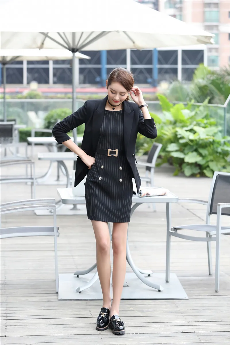 ladies short black dress jackets Big 