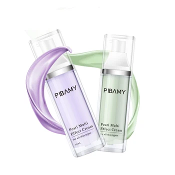 

BIBAMEI Brand Pearl Multi effect Makeup base green Bottoming Pre-makeup Moisture Invisible Pore