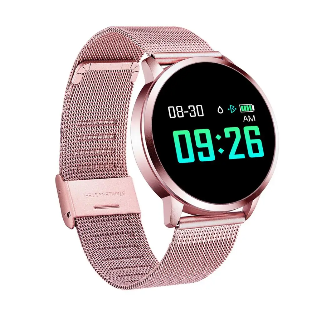 

New Q8 Smart Watch Color Screen Smartwatch women Fashion Fitness Tracker Heart Rate monitor for xiaomi huawei iphone