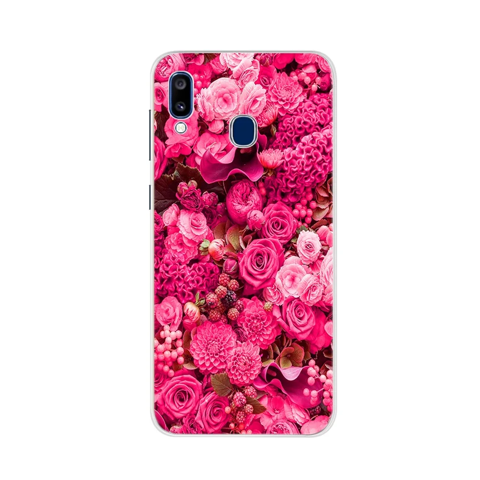 Лаванда Чехол для samsung Galaxy A20 чехол A205 A205F силиконовая Мягкая задняя крышка из ТПУ для samsung a20 a20e A 20 E чехол A202 A202F Funda - Цвет: Лаванда