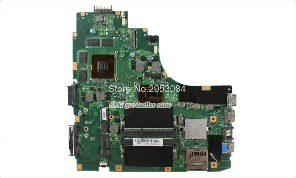 K46CM اللوحة I5-3317/3337 GT630M 2 GB ل ASUS K46C K46CM K46CB اللوحة المحمول K46CM اللوحة K46CM اللوحة اختبار موافق
