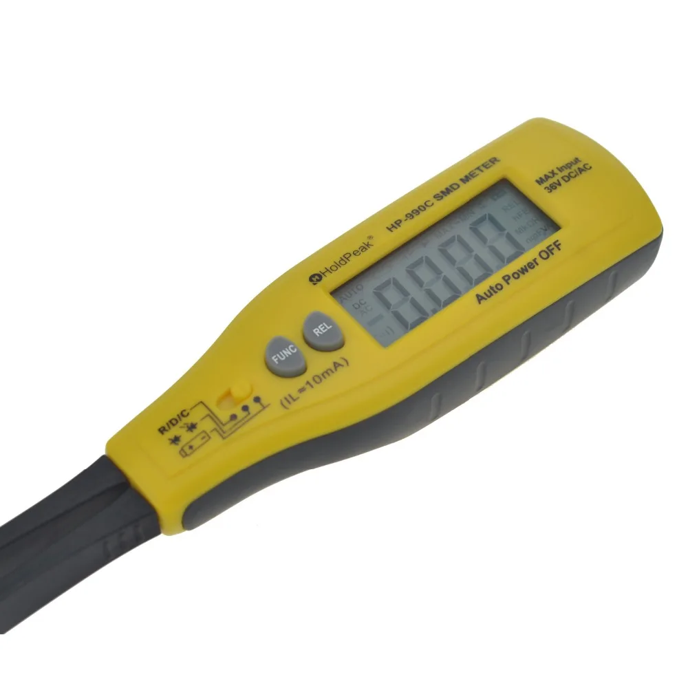 Holdpeak HP-990C smd digital isolação tester multímetro