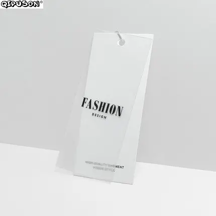 PK012 бирка на заказ брендовая одежда Тисненая Бумага висячая Золотая фольга два