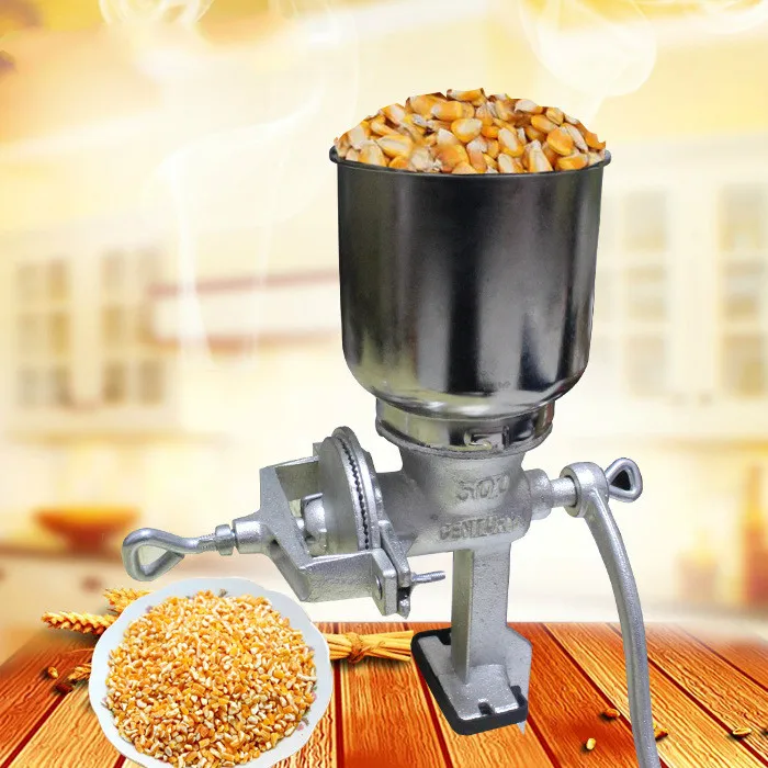 

Hand-cranked Peanut Crusher Mill Grain Powder Grinding Machine Manual Coffee Bean Grinder Pepper Seasoning Herbs Pulverizer