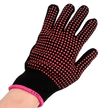 New Double-sided Hair Straightener Curling Tong Hairdressing Heat Resistant Finger Gloves Hair Salon Tools