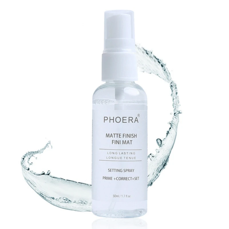 

50ml Face Matte Moisturizing Makeup Cosmetics Spray Finish Setting Oil-control Long Lasting Make Up Fix Foundation Spray Beauty
