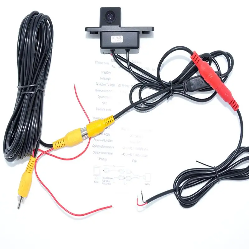 Car Rear View Reverse backup Camera for PORS-CHE CAYENNE VW Volkswagen SKODA FABIA/SANTANA/POLO(3C)/TIGUAN/TOUAREG/PASSAT WF