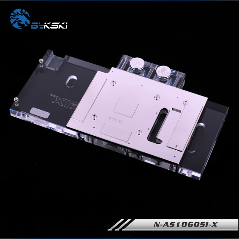  Bykski Full cover gpu cooler for ASUS GTX 1060 O3G GAMING/ASUS GTX 1060 -O3G-LOL gpu water cooling 