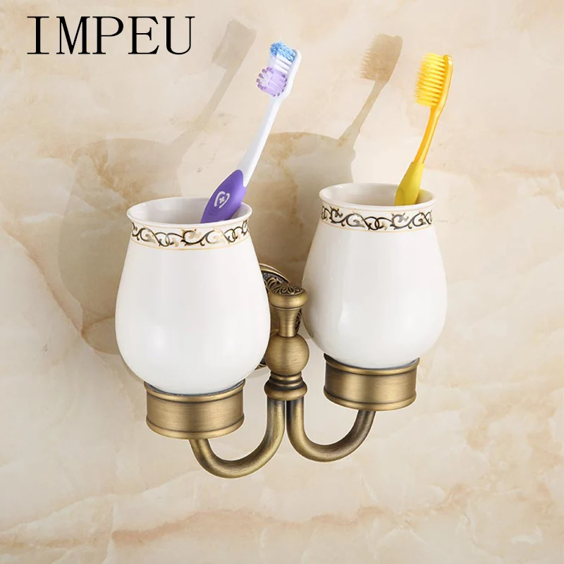 Bathroom Cups Toothbrushes Antique Bathroom Cup Holder Ceramic
