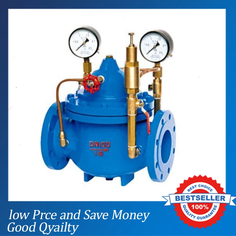 1.6Mpa Flow Control Valve DN40 Cast iron Water Adjustable Reducing