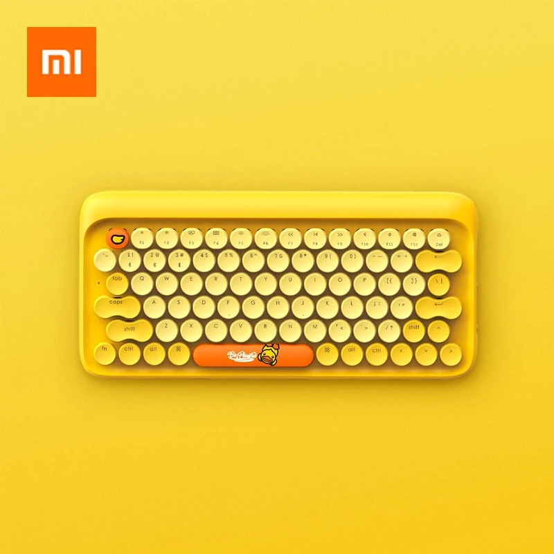 

Xiaomi Bluetooth Mechanical Keyboard 79 Keys Type-C Computer Phones Tablets Keyboard Typewriter Ergonomic Keyboard Set