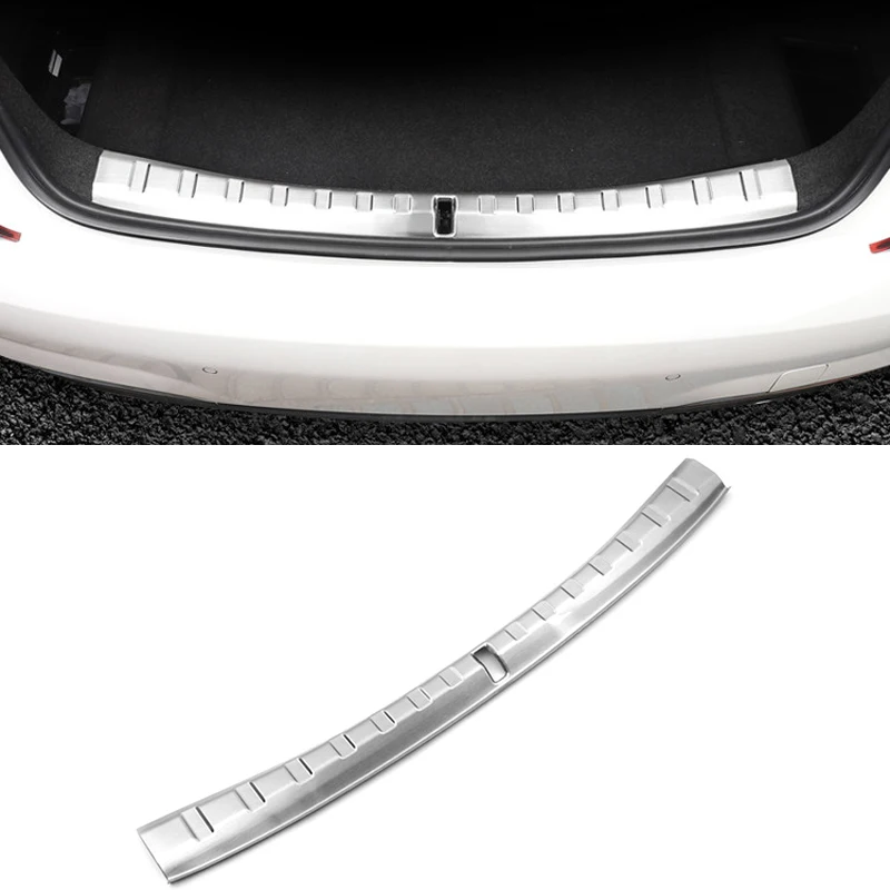 

For BMW 3 Series G20 2019 2020 Stainless Steel Car Rear Bumper Protector Guard Plate Cover Trim Car Styling