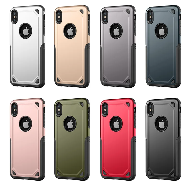Для iPhone XS Max Чехол для мобильного телефона XR Armor тонкий мягкий из полиуретана +