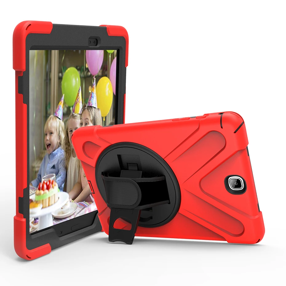 360 Rotating Kickstand Case for Samsung Galaxy Tab A 9.7 T555 T550 with
