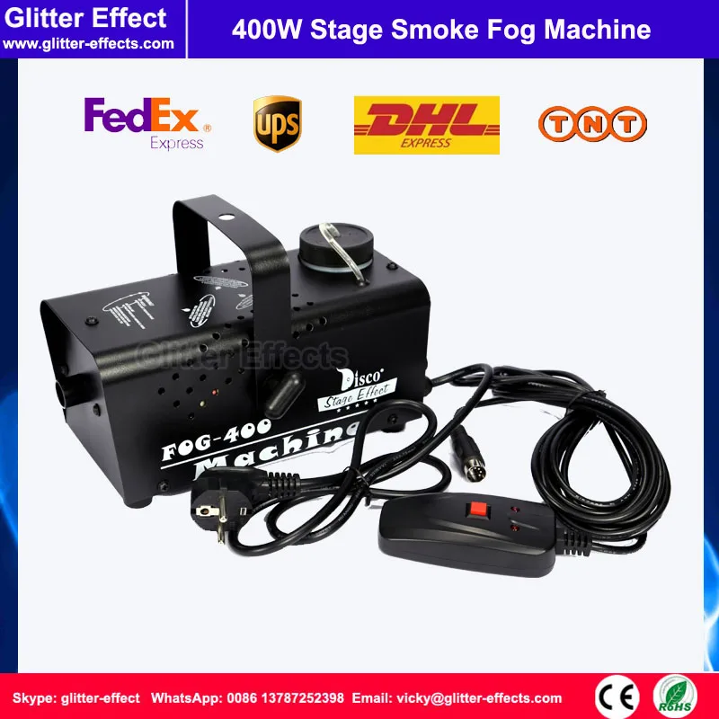 400w DJ stage special effect smoke machine small mini wire control fog