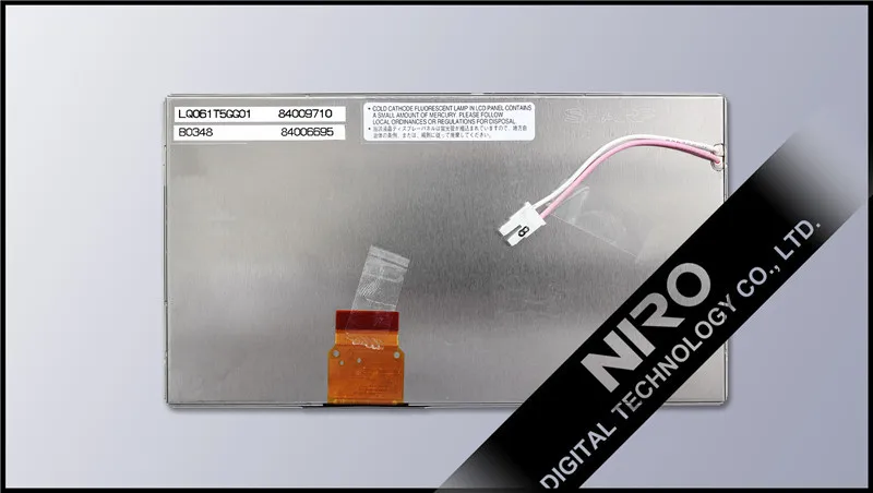 KCVV DHL/EMS доставка LQ061T5GG01 оригинальный 6 1 дюймовый 17:9 TFT LCD экран для автомобильной