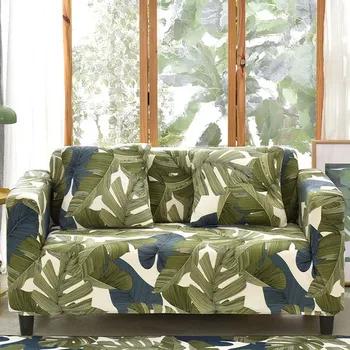 

Urijk Summer Printed Sofa Cover Elasticity Stretch All-inclusive Sofa Slipcovers Couch Cover Protector For Home 1/2/3/4 seater
