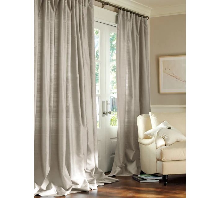 The sitting room of contemporary and contracted/custom processing pure color silk bedroom