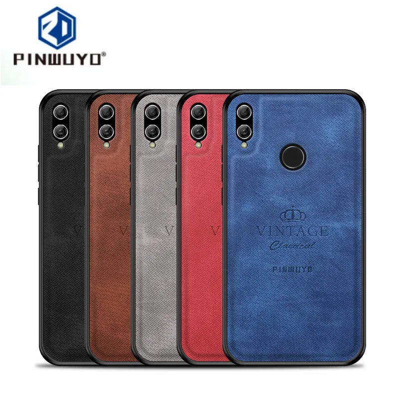 Чехол для Huawei Honor 10 Lite чехол из искусственной кожи + поликарбоната ТПУ бампер P Smart