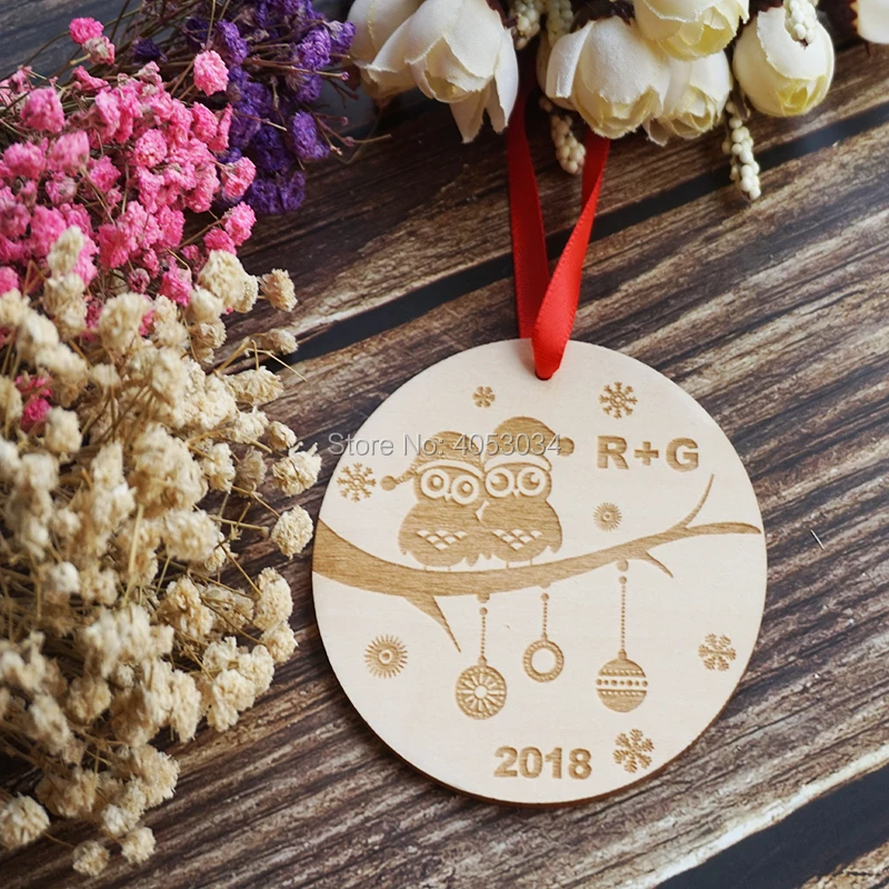 personalized christmas ornaments engraved
