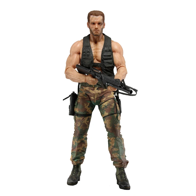 

Predator Jungle Patorl Dutch Action Figure 1/8 scale painted figure Jungle Disguise & Encounter Dutch PVC figure Toys Brinquedos