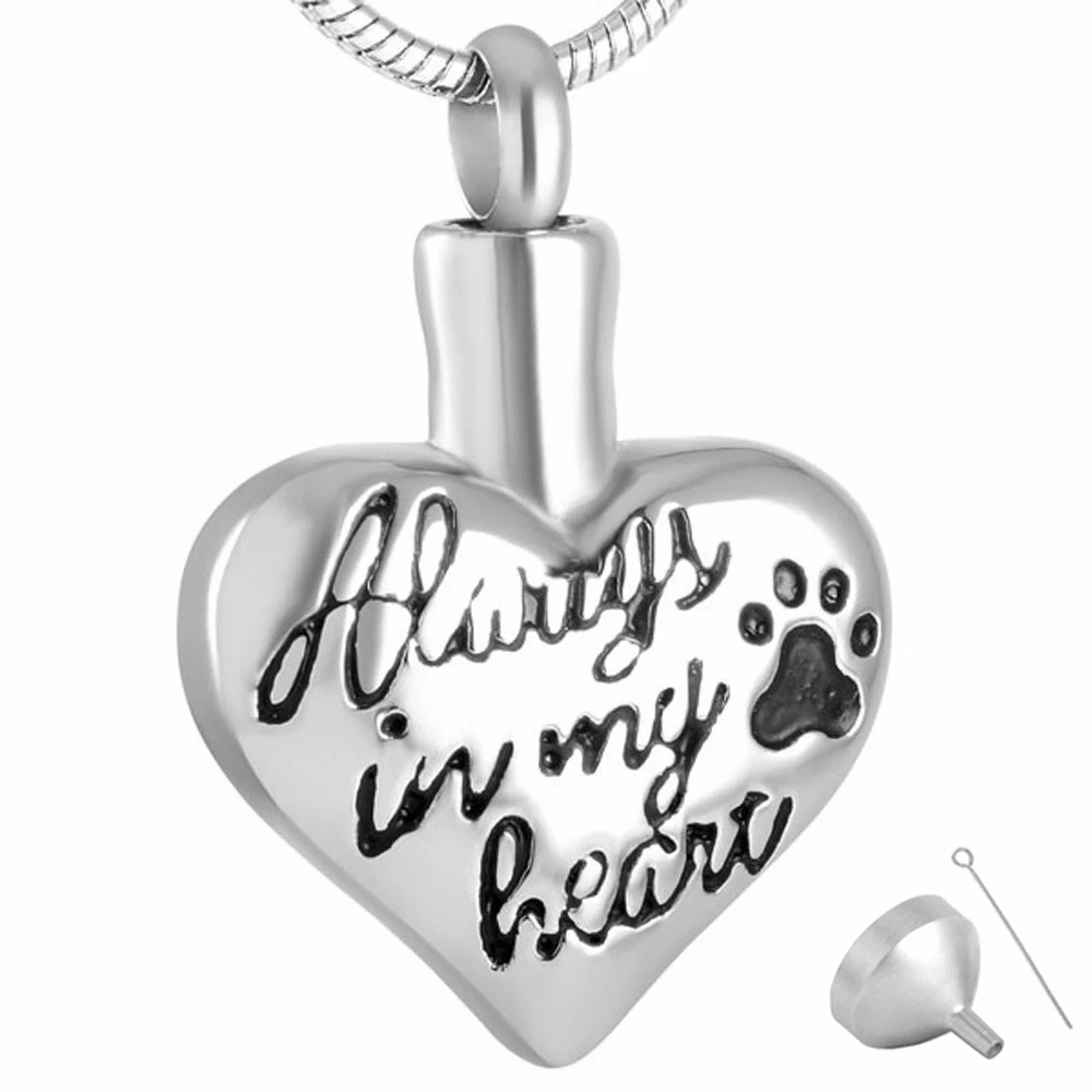 

8346 комплект из ожерелья и наполнителя с надписью Always In My Heart Paw Pets