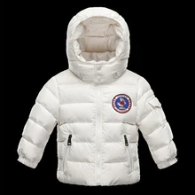 Baby toddler brand down coat children boys and girls hooded jacket baby outerwear winter clothing 0