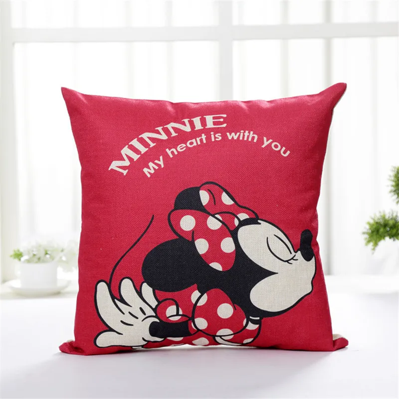 23 2 цвета шт/10% off подушка чехол s ограниченная скидка Disney Микки Мышь домашний