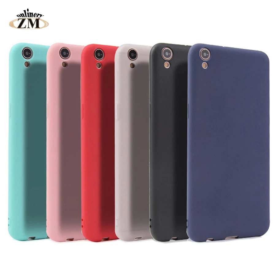 

Ultra Thin Candy Color Cases Soft for OPPO F9 F7 F5 F3 Plain Matte case for oppo R9 R9S R11 R11S plus A73 A75 A83 back cover