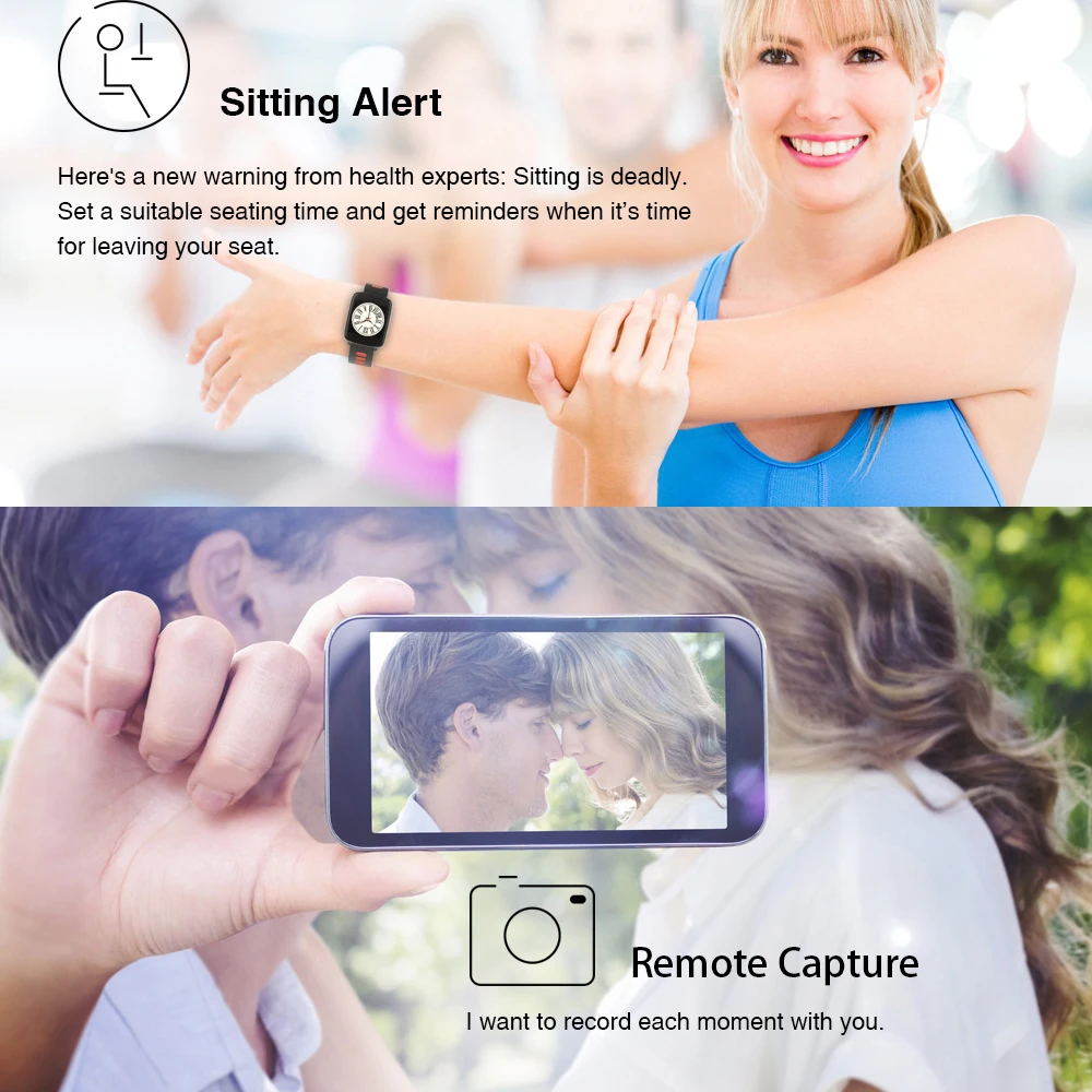 Смарт часы водонепроницаемые Ip68 монитор сердечного ритма GV68 Bluetooth Smartwatch плавание