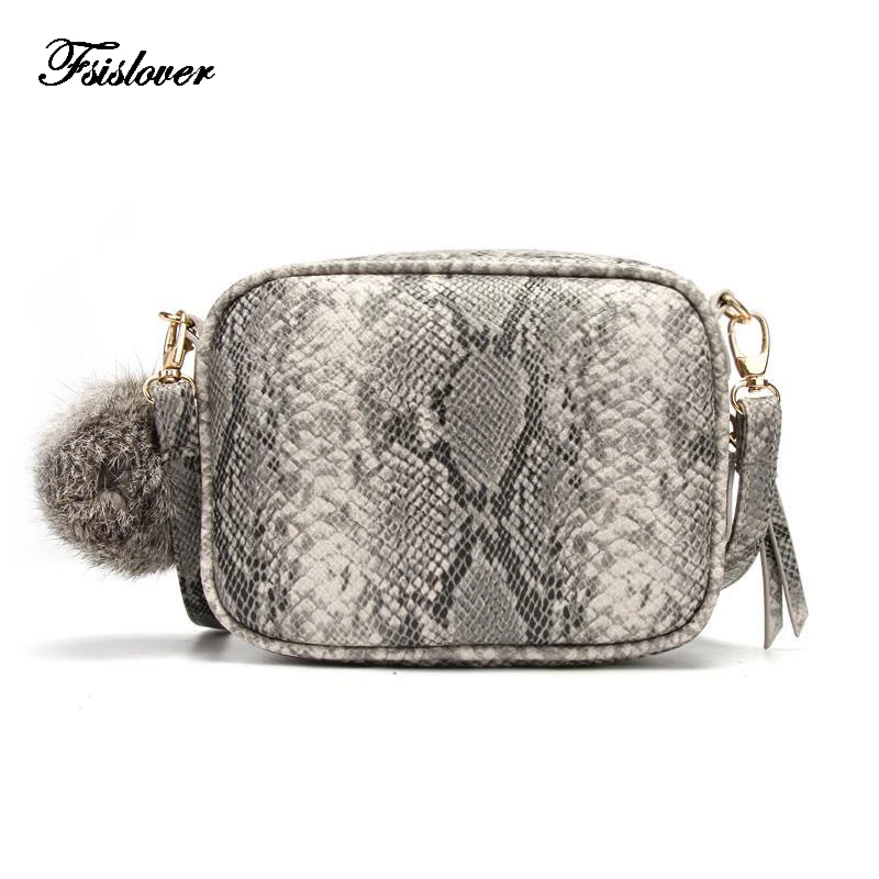 Ретро змеиная кожа мини Маленькая женская сумка через плечо тоут Bolsa Feminina|Сумки с