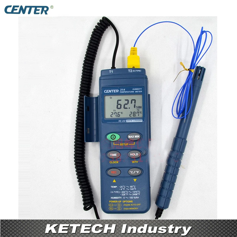 

Humidity Temperature Meter Hygro-Thermometer Humidity Thermo Logger