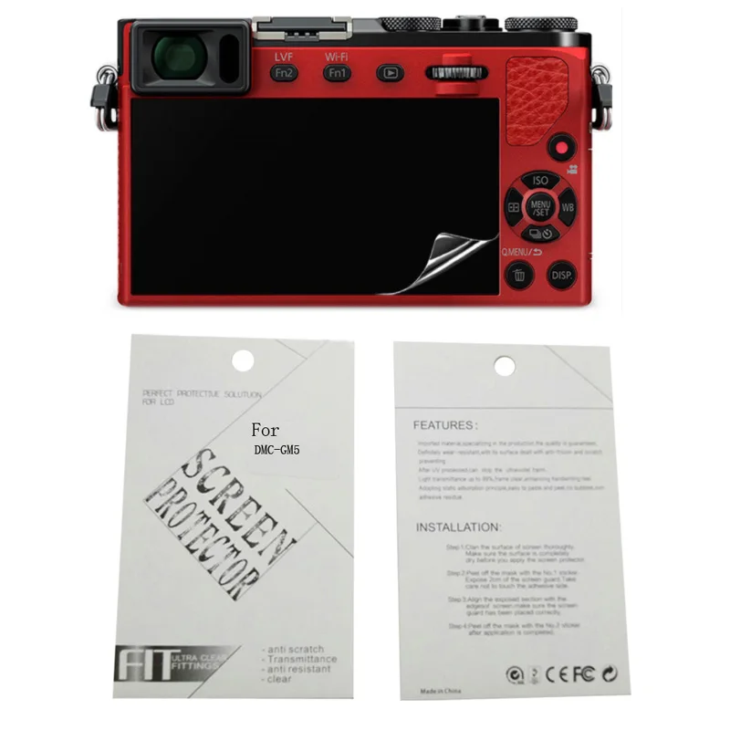 20 шт. Новая мягкая защитная пленка для экрана камеры Panason DMC FZ200 GH3 GH4 GH5 LX7 LX10 LX100 II