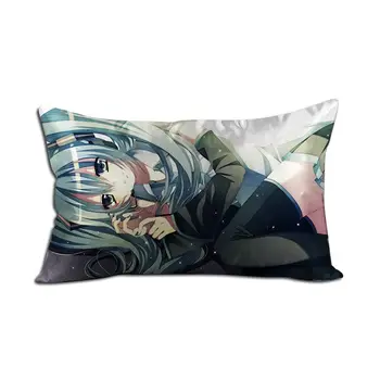 

Hobby Express Cute Hatsune Miku Anime Waifu Dakimakura Rectangle 40x70cm Pillow Cover GZF10