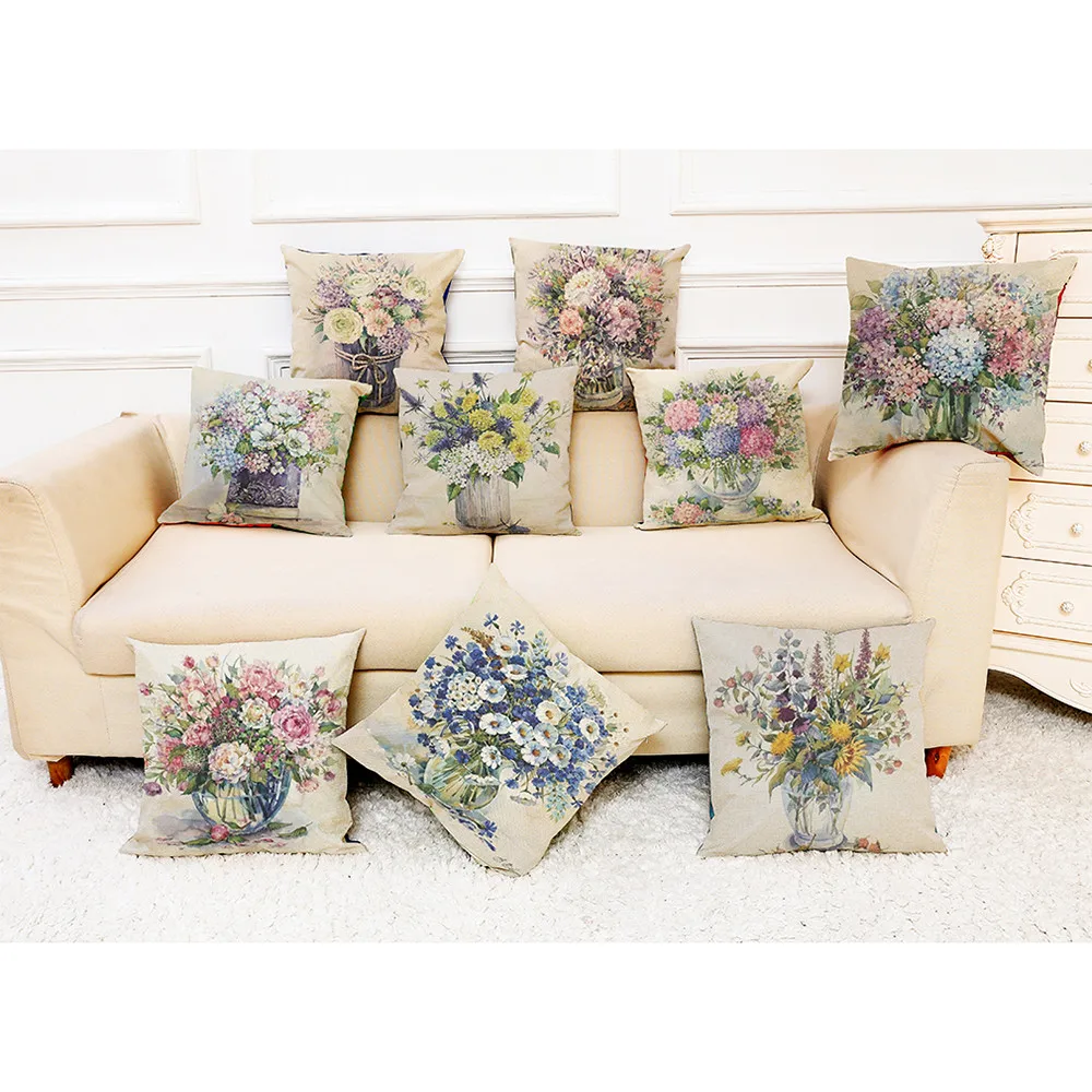 

Decorative cushions for sofa 2019 Home Decor Cushion Graffi Style Throw Pillow Nordic home decoration coussin decoratif