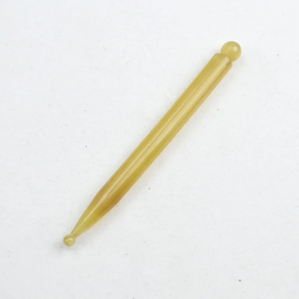 1 Pcs natural yellow ox horn massage stick beauty massage wands for body health massager yoni wand 1 Pcs natural yellow ox horn massage stick beauty massage wands for body health massager yoni wand