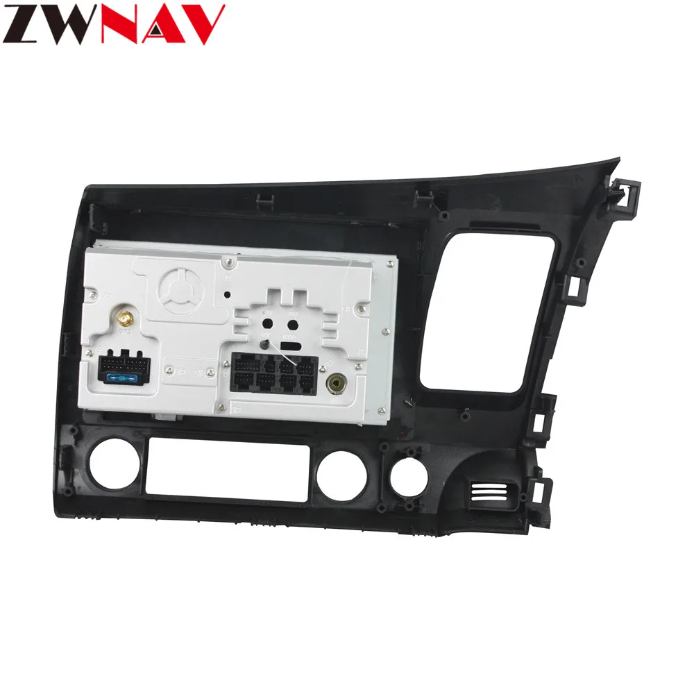 Best 10.1" Android 9 4+64G DSP Car DVD Player GPS navigation For HONDA Civci 2006-2011 head unit multimedia player tape recorder 5