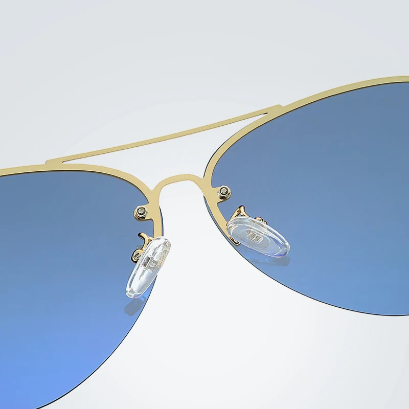 ELITERA фирменный дизайн ретро овальные поляризованные солнцезащитные очки мужские очки для вождения мужские солнцезащитные очки без оправы