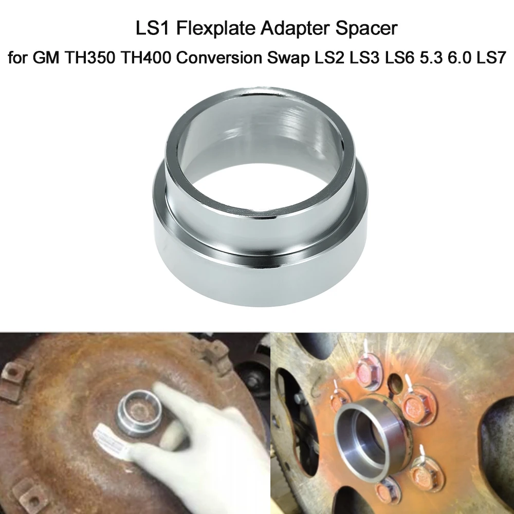 LS1 Flexplate Adapter Spacer for GM TH350 TH400 Conversion Swap LS2 LS3