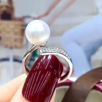 

925 Silver Ring Mounts Finger Ring Adjustable Resizable Ring Findings and Component Jewelry Parts Fittings Accessories for Stone