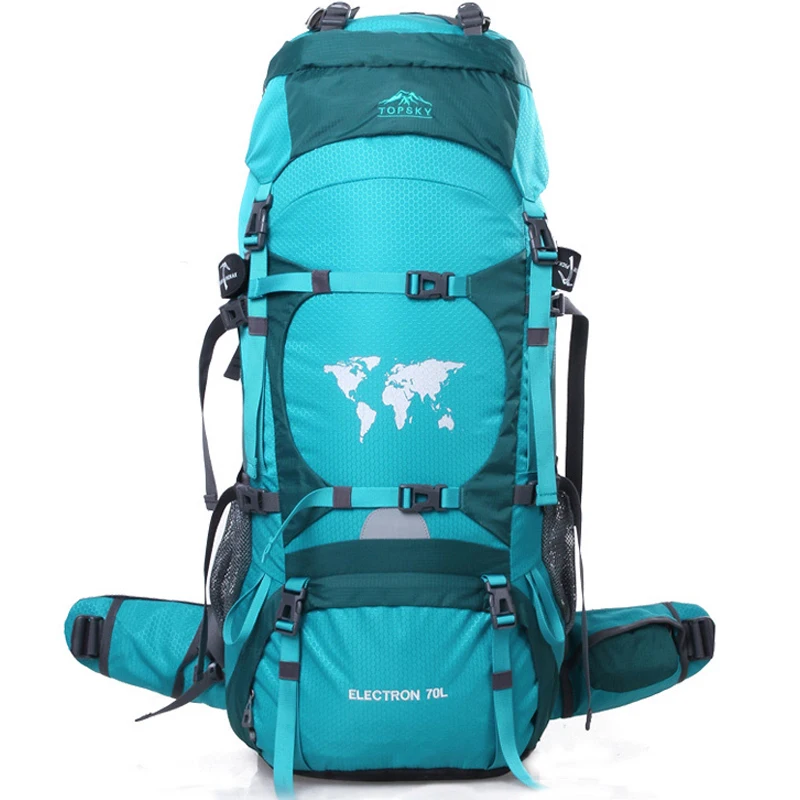 60L/70L/80L profesional montañismo bolsa de viaje al aire libre mochila hombres y mujeres impermeable mochila de senderismo 80L A4840 - 2