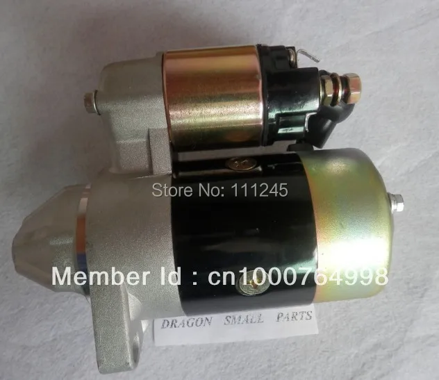 

ELECTRIC STARTER MOTOR 12V 0.8KW FORWARD DIREC. FITS YANMAR L100 L70 L48 DIESEL ENGINE KAMA KIPOR PARTS P/N 1716004