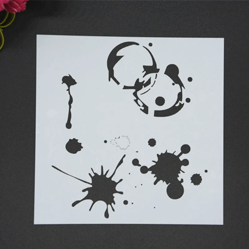 MS085 Masking Spray Stencil For Walls Painting Embossing Paper Crafts