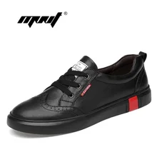 Genuine Leather Casual Shoes Men Loafers Fashion Men Flats Shoes Breathable Outdoor Walking Shoes Men Dropshipping