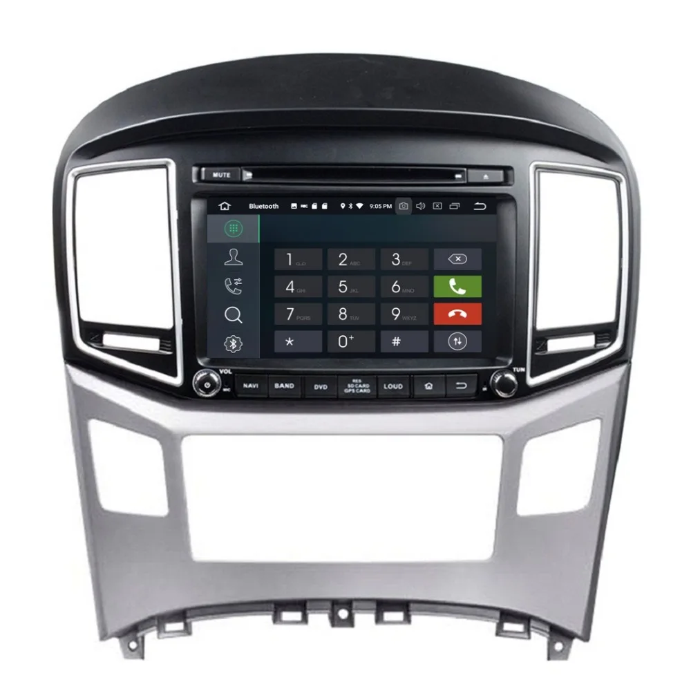 Cheap 8" Android 8.0 Car Stereo DVD Radio GPS Multimedia for Hyundai H1 2016 2017 4GB RAM Bluetooth WIFI USB Mirror-link 32GB ROM 8