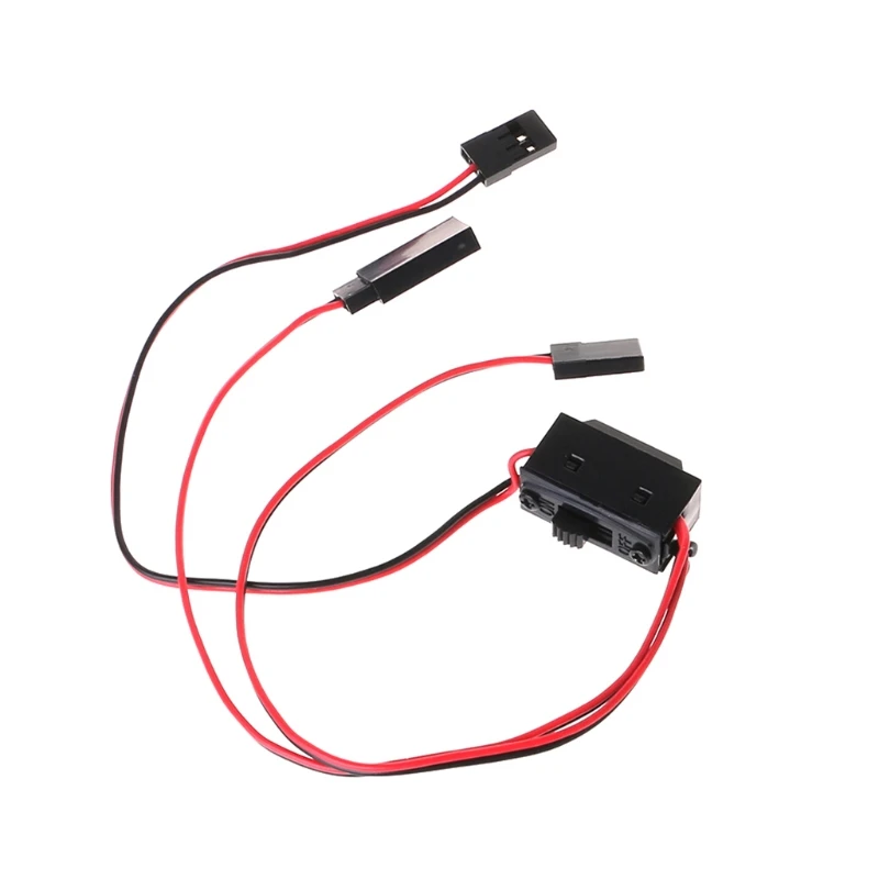 

New 3 Way Power On/Off Switch With JR Receiver Cord For RC Car Boat Flight Parts