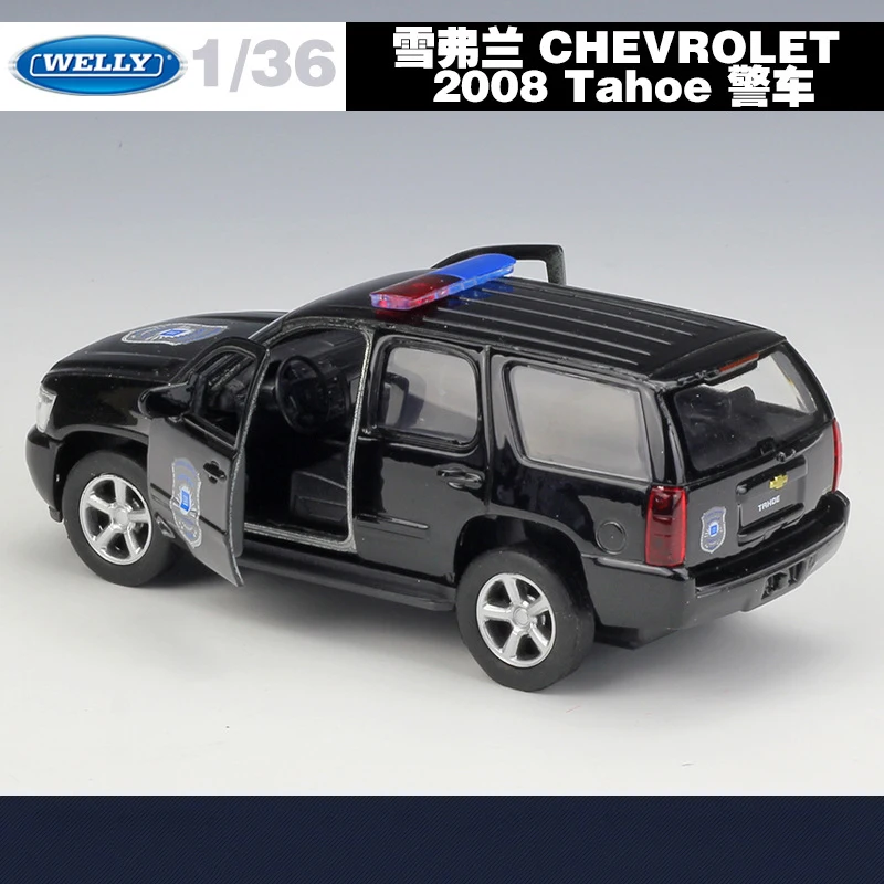 WELLY 1:36 высокая имитация металла CHEVROLET Tahoe Модель классическая игрушка автомобиль сплав оттяните назад литье под давлением коллекция для мальчиков Игрушки Подарки